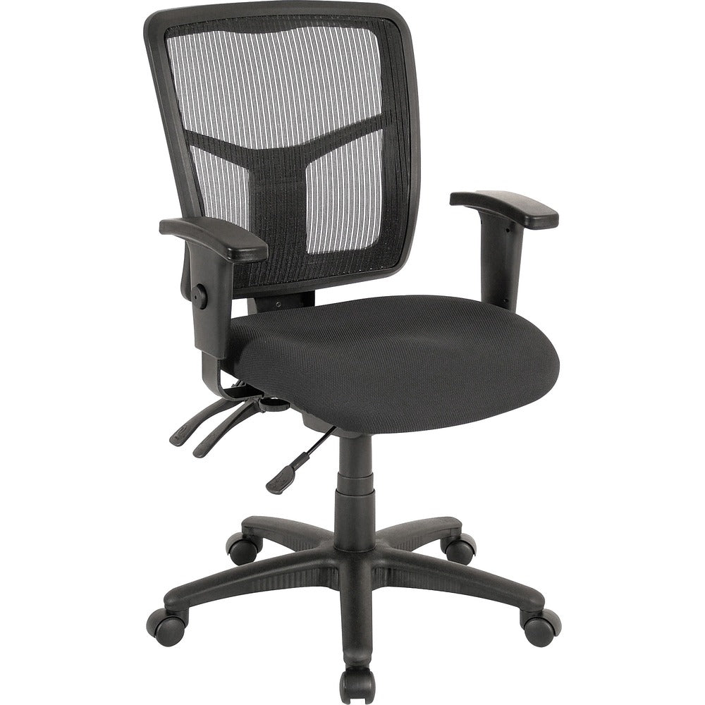 Lorell ErgoMesh Series Managerial Mid-Back Chair [SKU - LLR86201]