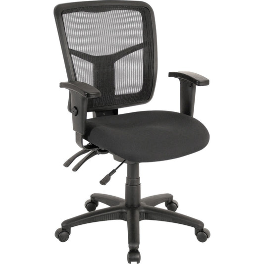 Lorell ErgoMesh Series Managerial Mid-Back Chair [SKU - LLR86201]