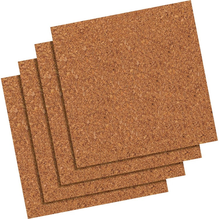 Quartet Frameless Modular Natural Cork Tiles [SKU - QRT102Q]