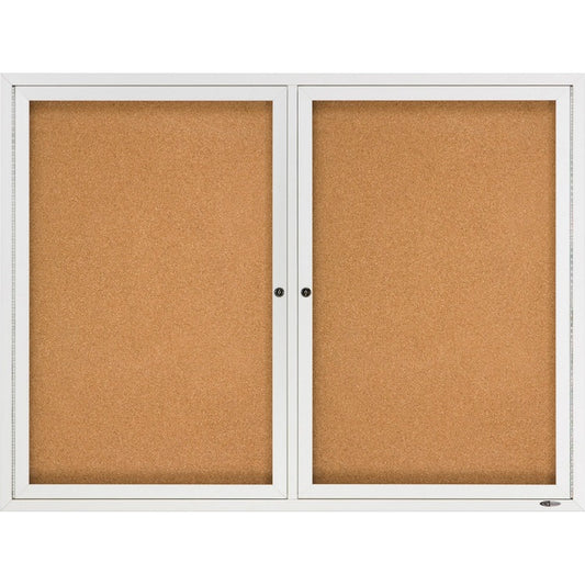 Quartet Enclosed Bulletin Board for Indoor Use [SKU - QRT2364]