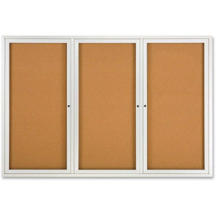 Quartet Enclosed Bulletin Board for Indoor Use [SKU - QRT2367]