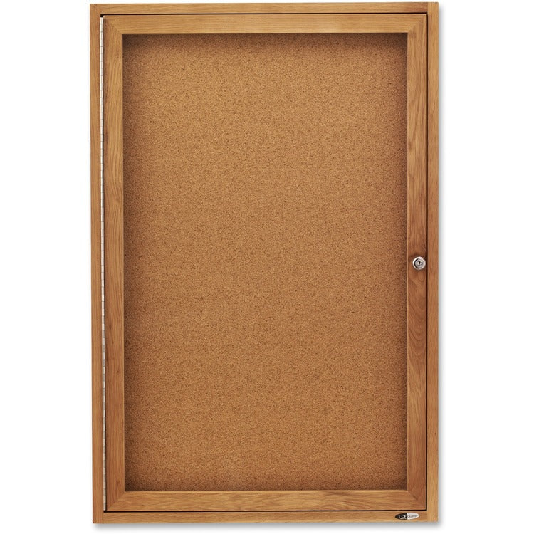 Quartet Enclosed Bulletin Board for Indoor Use [SKU - QRT363]