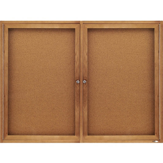 Quartet Enclosed Bulletin Board for Indoor Use [SKU - QRT364]