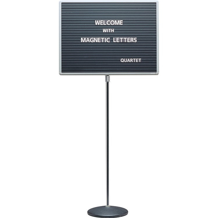 Quartet Single-Pedestal Letter Board [SKU - QRT7920M]