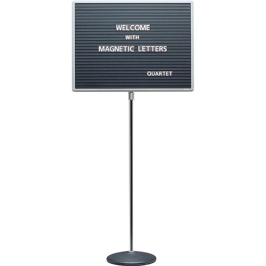 Quartet Single-Pedestal Letter Board [SKU - QRT7921M]