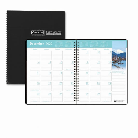 House of Doolittle Earthscapes Wirebnd Color Monthly Planner [SKU - HOD26402]
