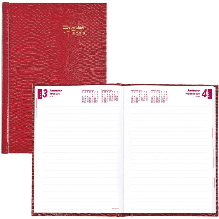 Brownline Daily Planner [SKU - REDCB389RED]