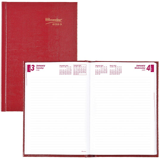 Brownline Daily Planner [SKU - REDCB389RED]