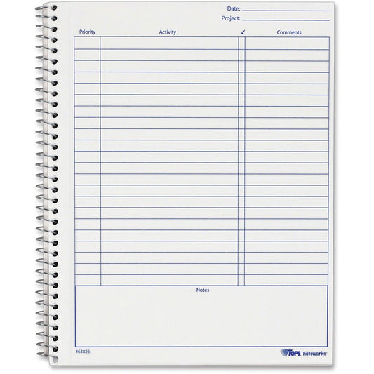 TOPS Noteworks Project Planner [SKU - TOP63826]