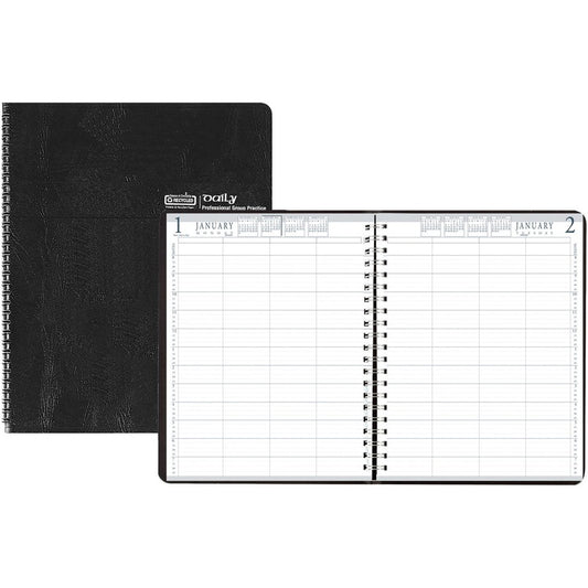 House of Doolittle 4-Person Embossed Cover Daily Appointment Book [SKU - HOD28202]