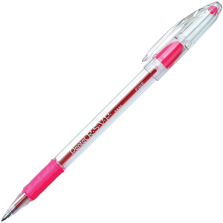 Pentel R.S.V.P. Ballpoint Stick Pens [SKU - PENBK90P]
