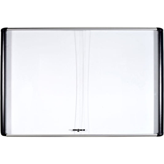 MasterVision Sliding Door Enclosed Porcelain Board [SKU - BVCVT770109630]