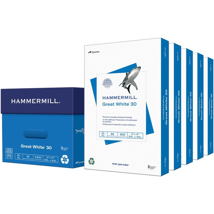 Hammermill Great White Recycled Copy Paper [SKU - HAM86750]