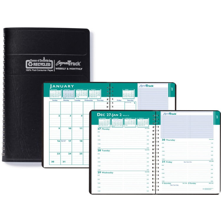 House of Doolittle Express Track Small Weekly/Monthly Calendar Planner [SKU - HOD29402]