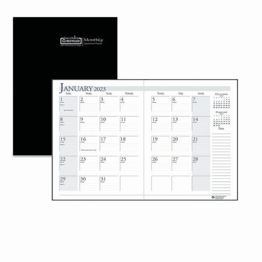 House of Doolittle Economy Stitched Cover Monthly Planner [SKU - HOD26002]