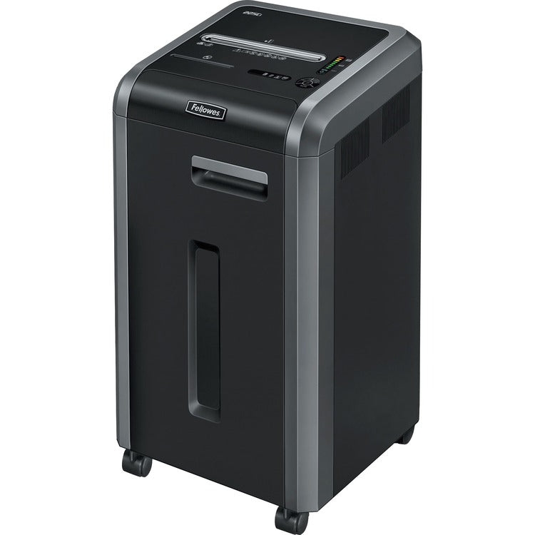 Fellowes 225Ci Paper Shredder | 100% Jam Proof, 22-Sheet, Cross-Cut Security, Commercial Grade | 3825001 Model, Black [SKU - FEL3825001]