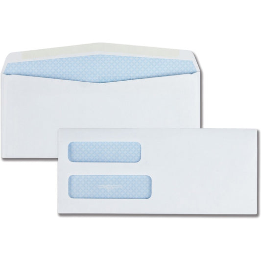 Quality Park No. 10 Double Window Security Envelopes [SKU - QUA24550]