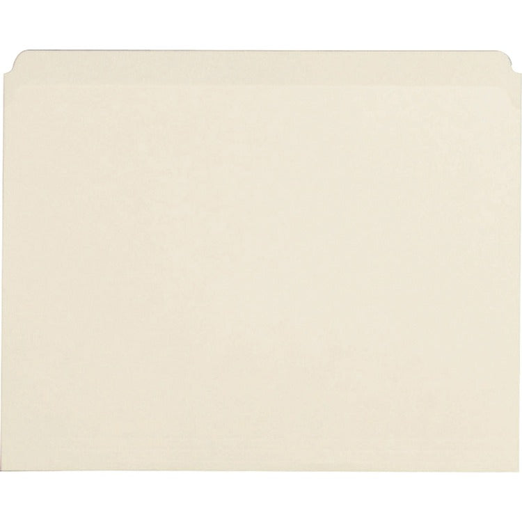 Business Source Straight Tab Cut Letter Recycled Top Tab File Folder [SKU - BSN43565]