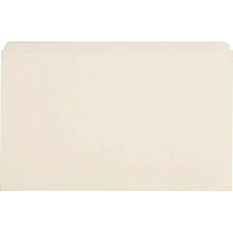 Business Source Straight Tab Cut Legal Recycled Top Tab File Folder [SKU - BSN43566]