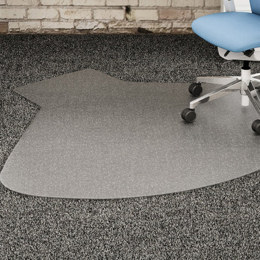 Lorell L-Workstation Medium-pile Chairmat [SKU - LLR69156]
