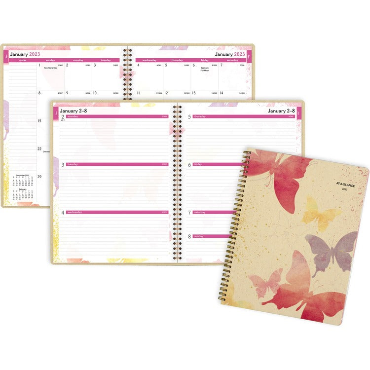At-A-Glance Watercolors Weekly/Monthly Planner [SKU - AAG791905G]