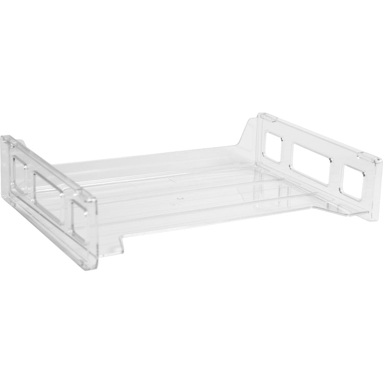 Business Source Side-loading Stackable Letter Trays [SKU - BSN42587]