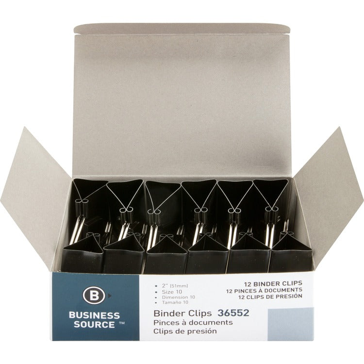 Business Source Fold-back Binder Clips [SKU - BSN36552]