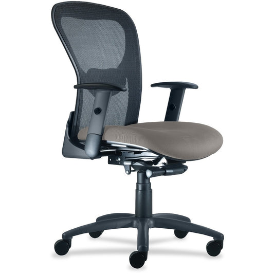 9 to 5 Seating Strata 1560 Mid Back Mesh Chair with Silver Accent [SKU - NTF1560Y2A8B113]
