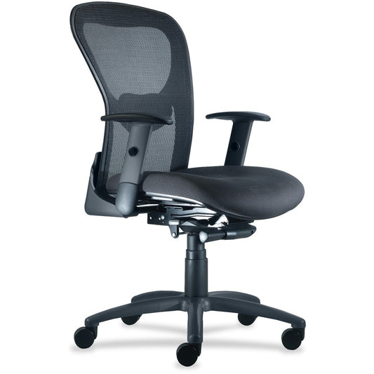 9 to 5 Seating Strata 1560 Mid Back Mesh Chair with Silver Accent [SKU - NTF1560Y2A8B116]