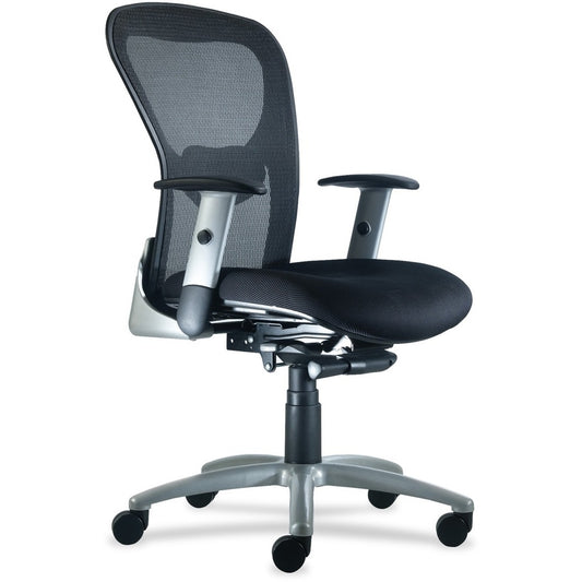 9 to 5 Seating Strata 1560 Mid Back Mesh Chair with Silver Accent [SKU - NTF1560Y2A8ST01]