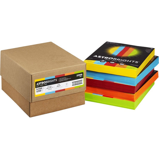 Astrobrights Color Paper - Mixed Carton - Assortment [SKU - WAU22998]