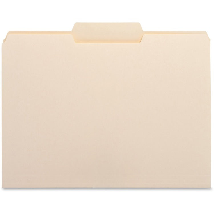 Business Source 1/3 Tab Cut Letter Recycled Top Tab File Folder [SKU - BSN16491]