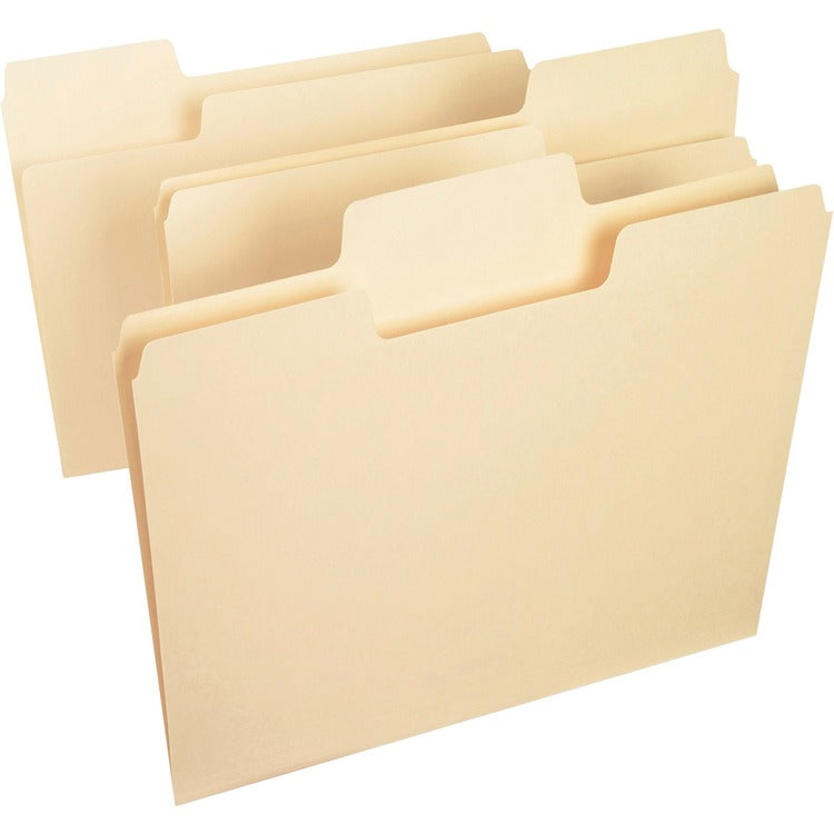Smead SuperTab 1/3 Tab Cut Letter Recycled Top Tab File Folder [SKU - SMD10401]