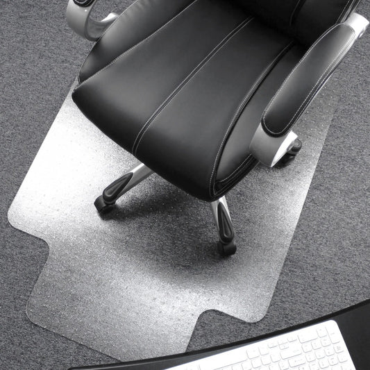Cleartex Ultimat Low/Medium Pile Carpet Chairmat w/Lip [SKU - FLR1115223LR]