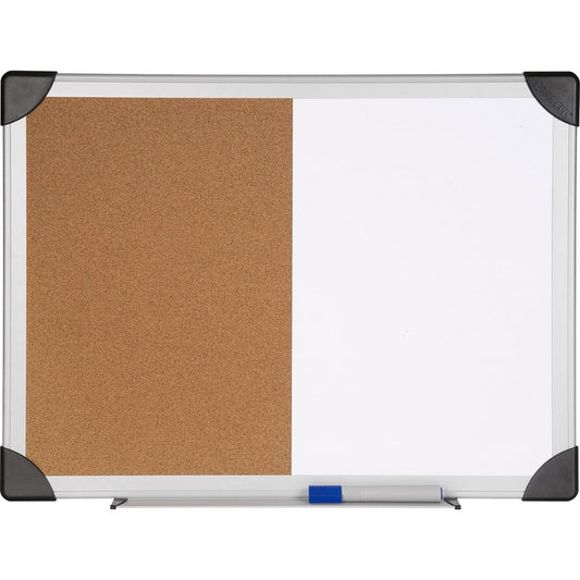 Lorell Dry Erase Aluminum Frame Cork Combo Boards [SKU - LLR19290]