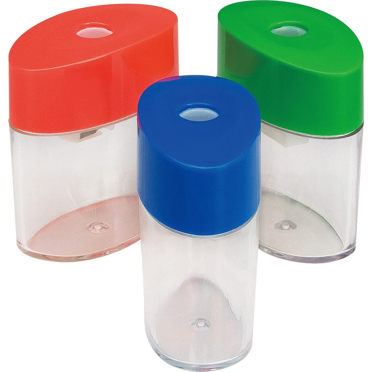 Integra Assorted Color Oval Plastic Sharpeners [SKU - ITA42850]