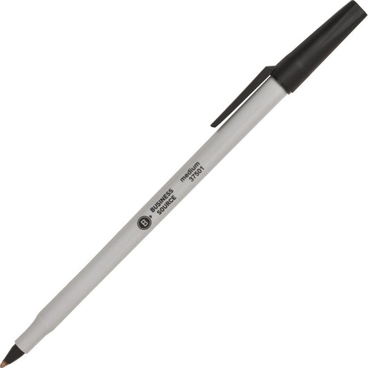 Business Source Medium Point Ballpoint Stick Pens [SKU - BSN37501]
