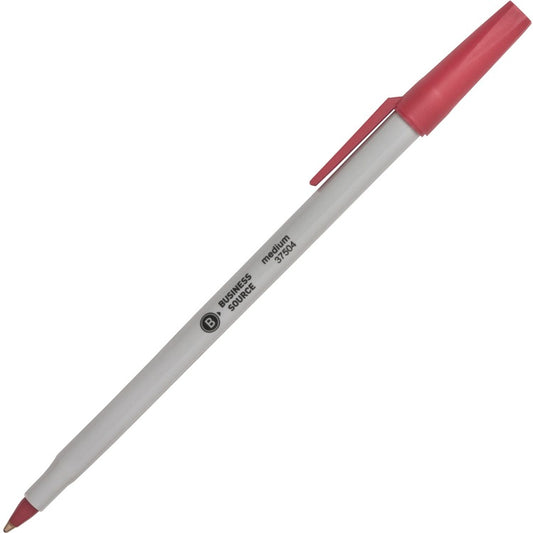 Business Source Medium Point Ballpoint Stick Pens [SKU - BSN37504]