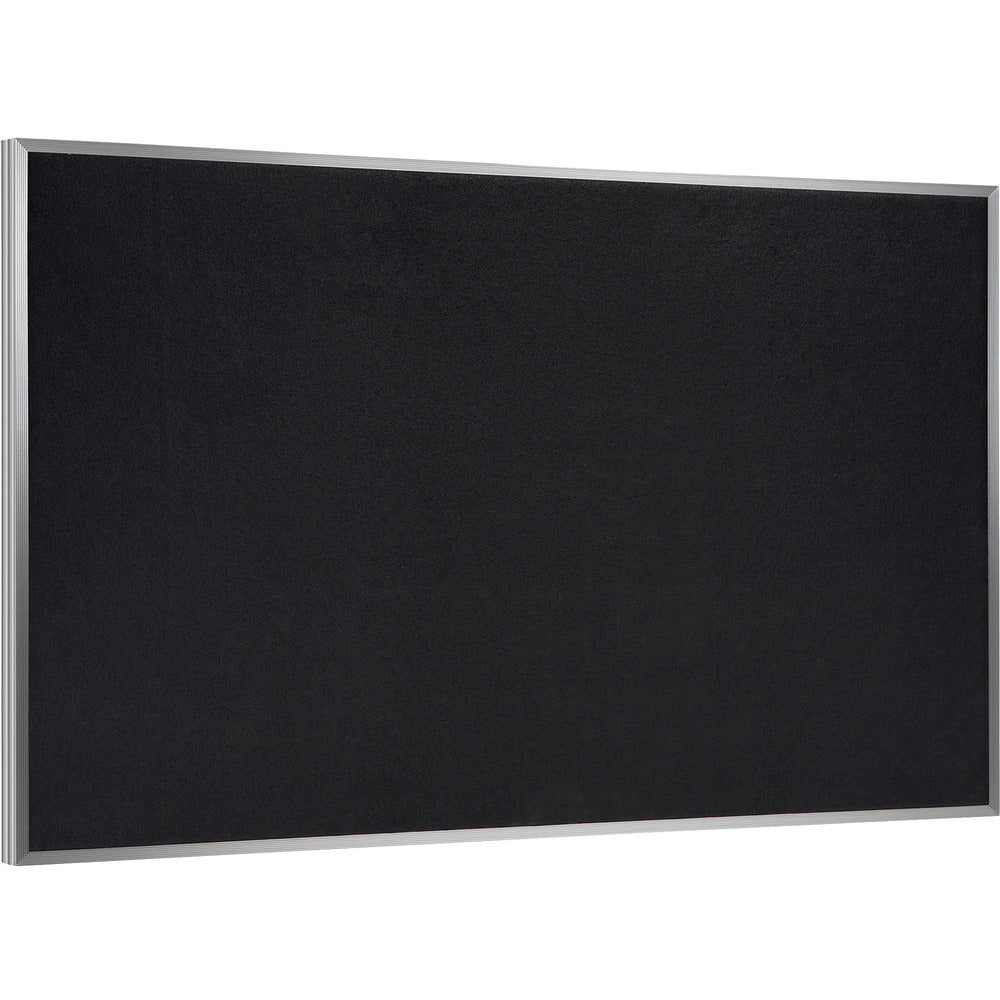 Ghent Recycled Bulletin Board with Aluminum Frame [SKU - GHEATR46BK]