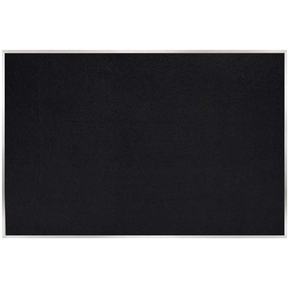 Ghent Recycled Bulletin Board with Aluminum Frame [SKU - GHEATR48BK]