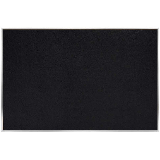 Ghent Recycled Bulletin Board with Aluminum Frame [SKU - GHEATR48BK]