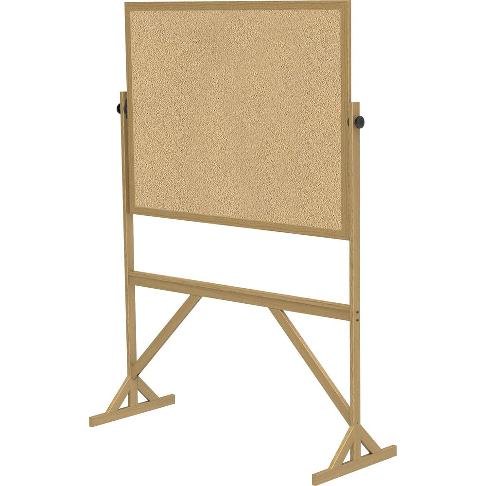 Ghent Reversible Cork Bulletin Board with Wood Frame [SKU - GHERKK34]