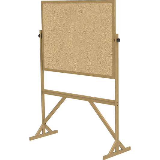 Ghent Reversible Cork Bulletin Board with Wood Frame [SKU - GHERKK34]