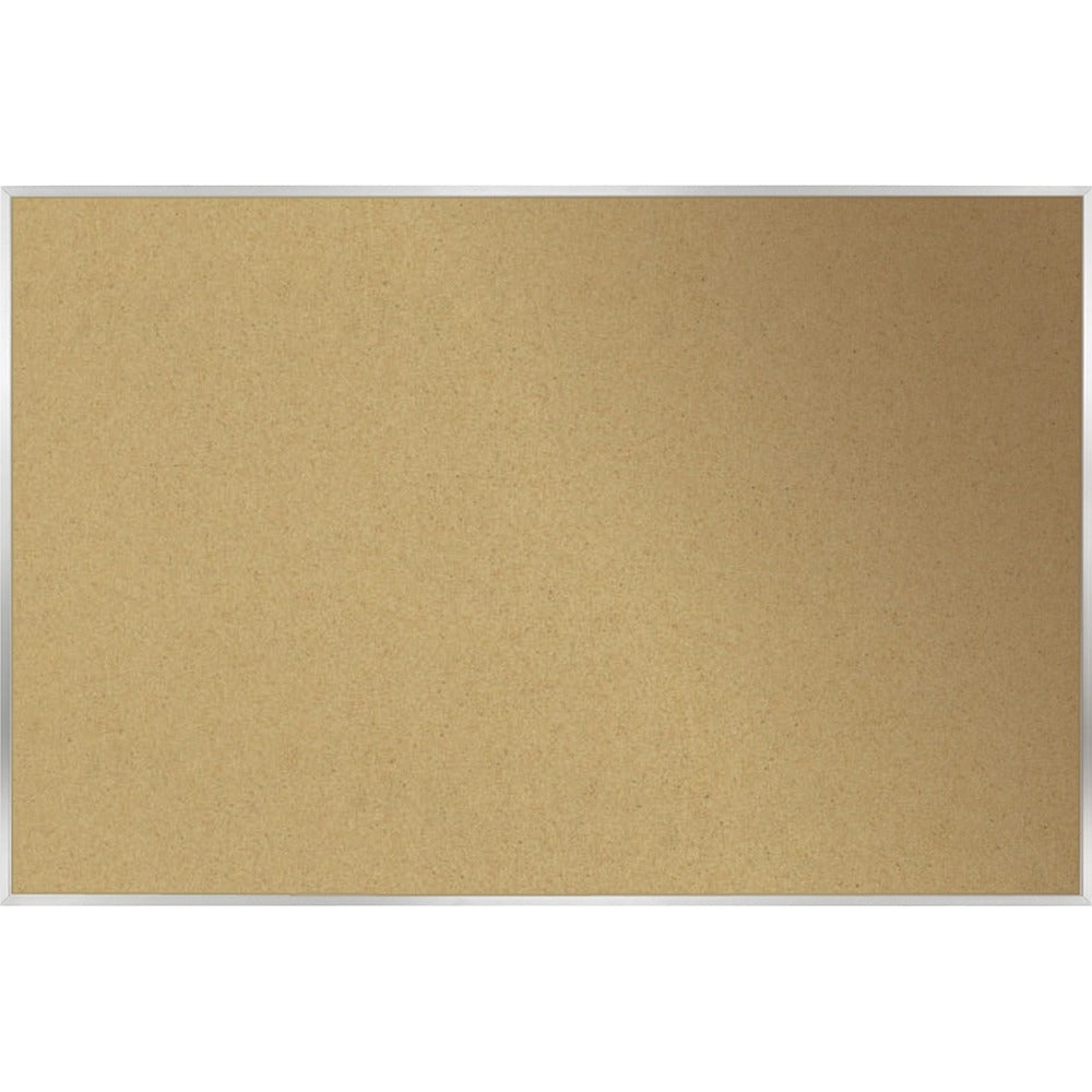 Ghent Natural Cork Bulletin Board with Aluminum Frame [SKU - GHEAK46]