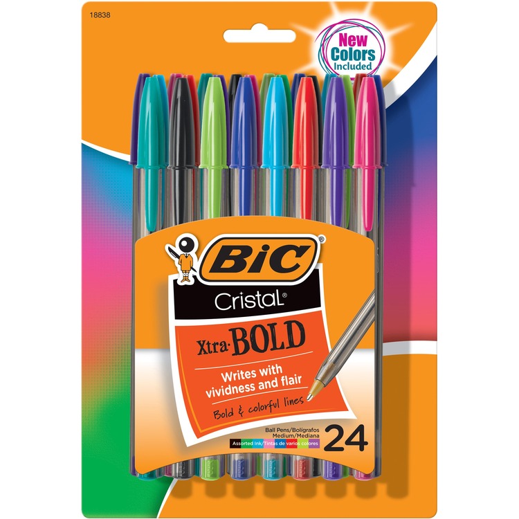 BIC Cristal Ballpoint Pen [SKU - BICMSBAPP241AST]