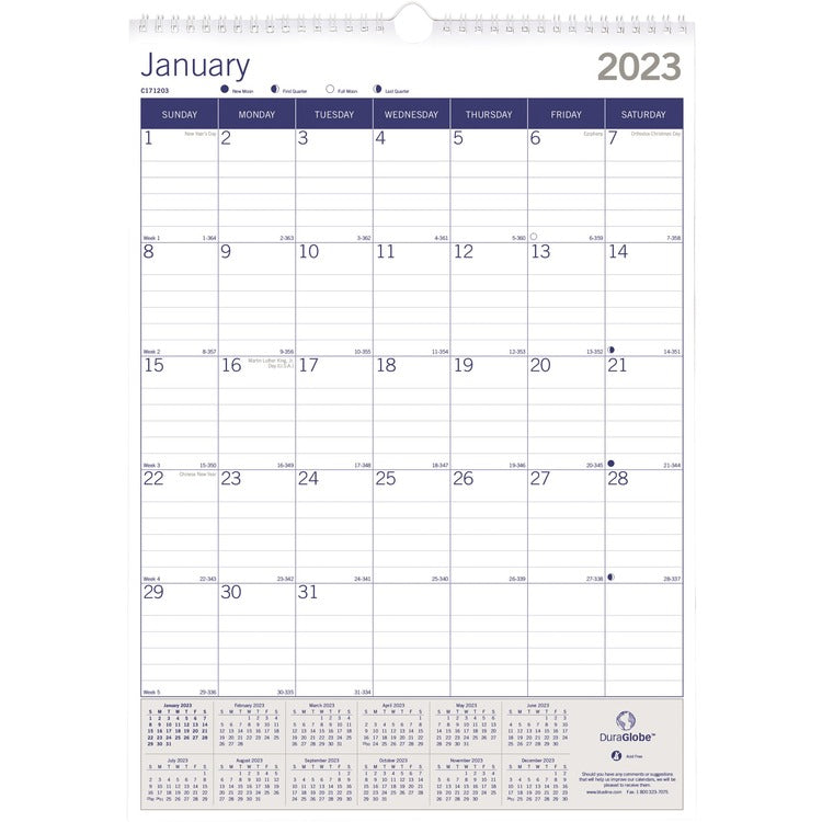 Brownline EcoLogix Wall Calendar [SKU - REDC171203]