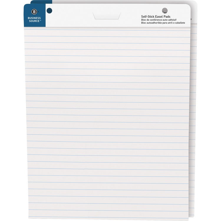 Business Source 25"x30" Lined Self-stick Easel Pads [SKU - BSN38593]