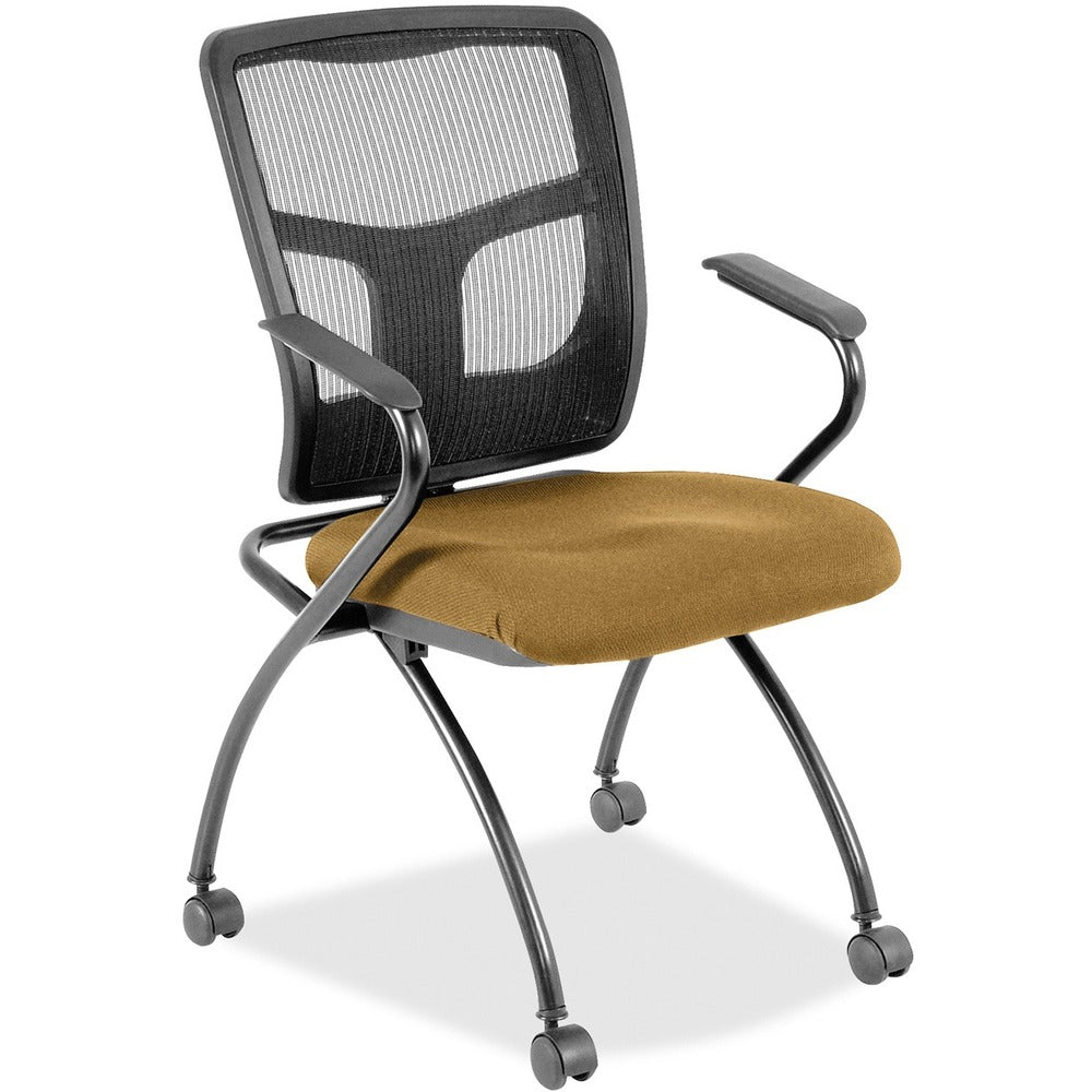 Lorell Ergomesh Nesting Chairs with Arms [SKU - LLR8437429]