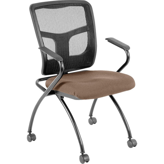 Lorell Mesh Back Fabric Seat Nesting Chairs [SKU - LLR8437403]