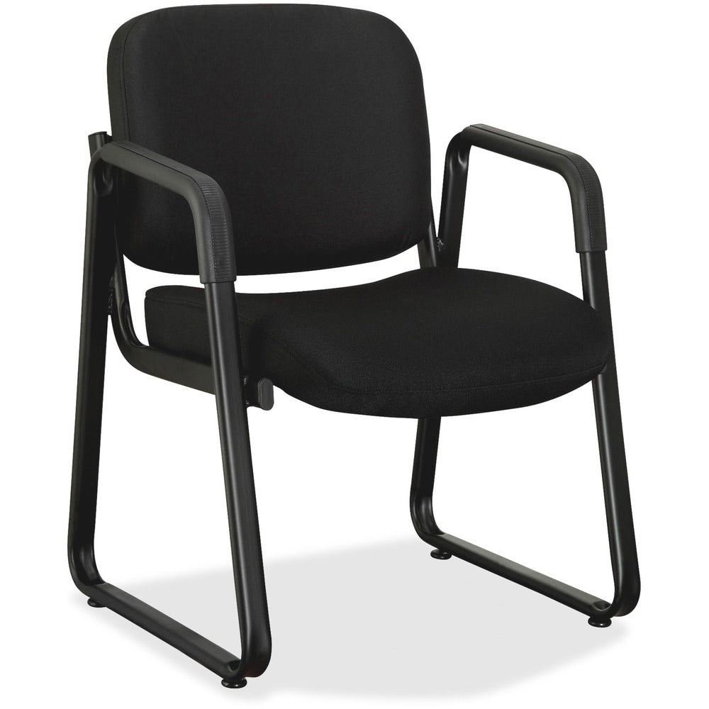 Lorell Black Fabric Guest Chair [SKU - LLR84576]